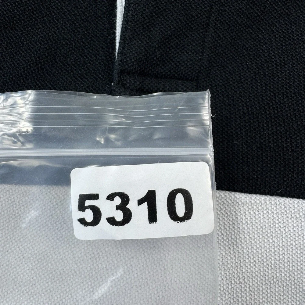 Polo Ralph Lauren Black White Rugby #3 Men's Polo Shirt Size 3XLT